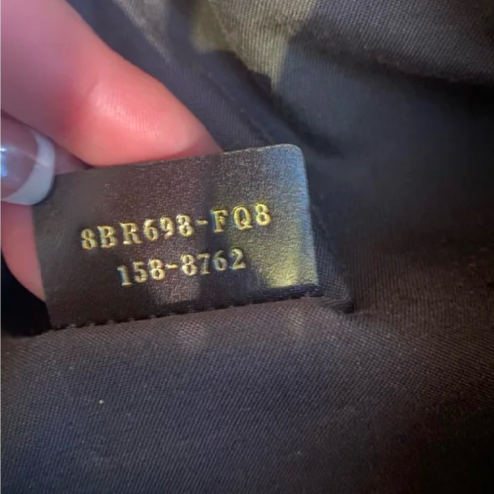 Fendi Brown Monogram Canvas Shoulder Bag with Yellow Leather Strap - Picture 7 of 8
